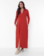 Vestido em Malha Manga Longa - Chemisie - Imagem 2