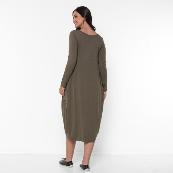 Vestido Manga Longa em Malha - Bolas Italy - Imagem 4
