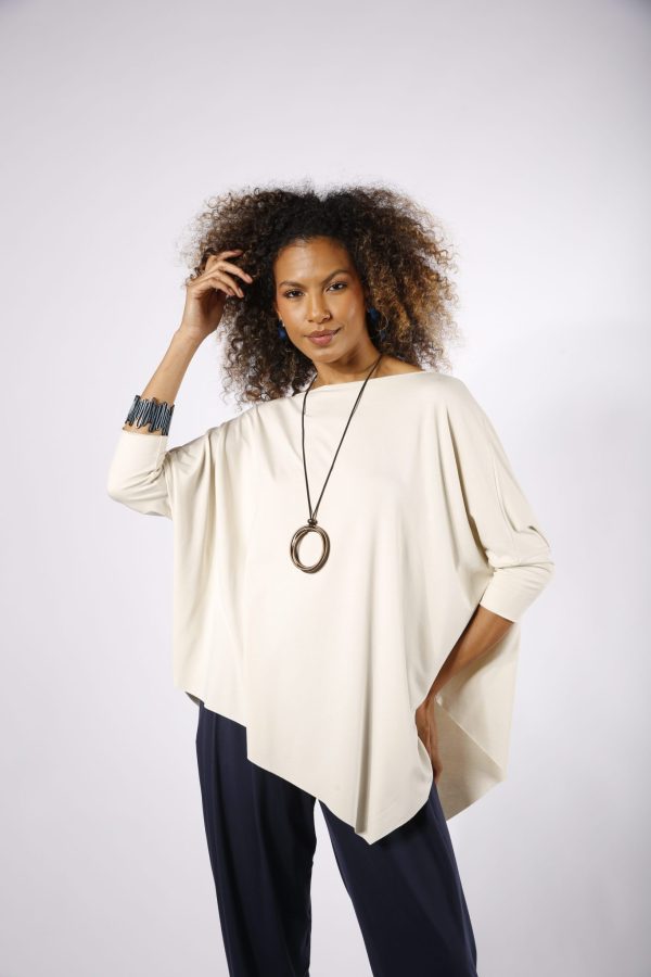 Blusa Diagonal Feminina em Malha Lisa - Cores - Imagem 11