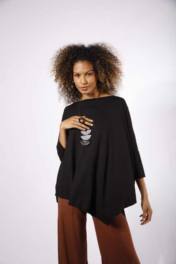Blusa Diagonal Feminina em Malha Lisa - Cores - Imagem 10