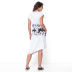Vestido em Malha Estampado - Branco - Imagem 5