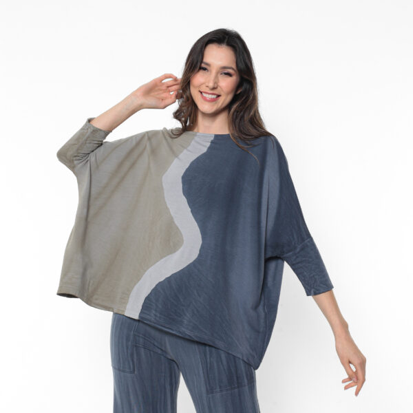 Conjunto Estampado Malha - Cinza - Imagem 2