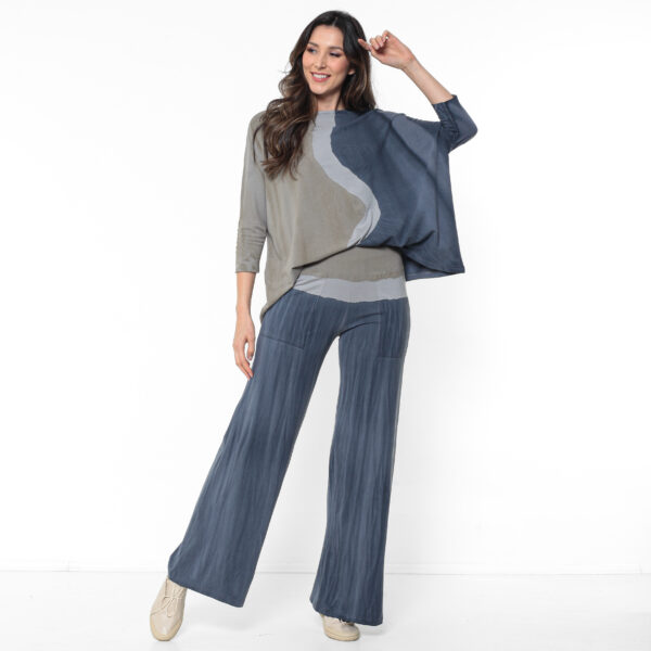 Conjunto Estampado Malha - Cinza - Imagem 4