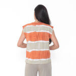 Blusa Feminina em Malha Decote V - Tie Dye - Imagem 4