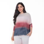 Conjunto em Malha Estampado - Areia - Imagem 2