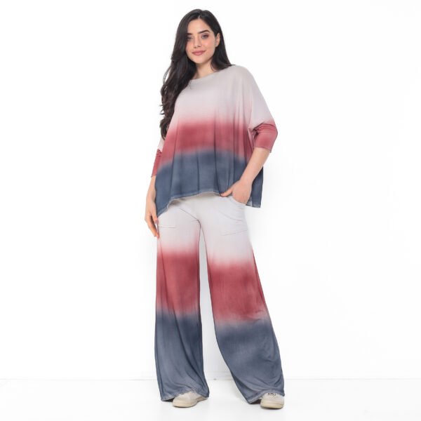 Conjunto em Malha Estampado - Areia - Imagem 3