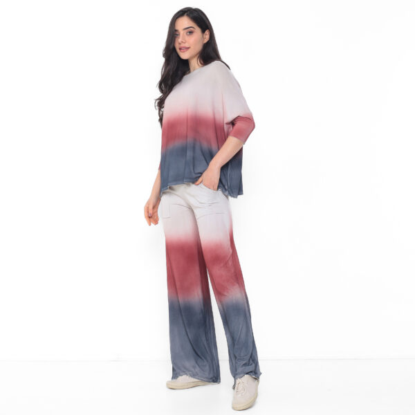 Conjunto em Malha Estampado - Areia - Imagem 1