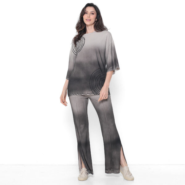 Conjunto em Malha Estampado - Degradê - Imagem 1
