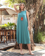 Vestido sem Manga Liso em Malha - Street - Imagem 10