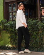 Blusa Estampada Feminina em Malha - Off - Imagem 5