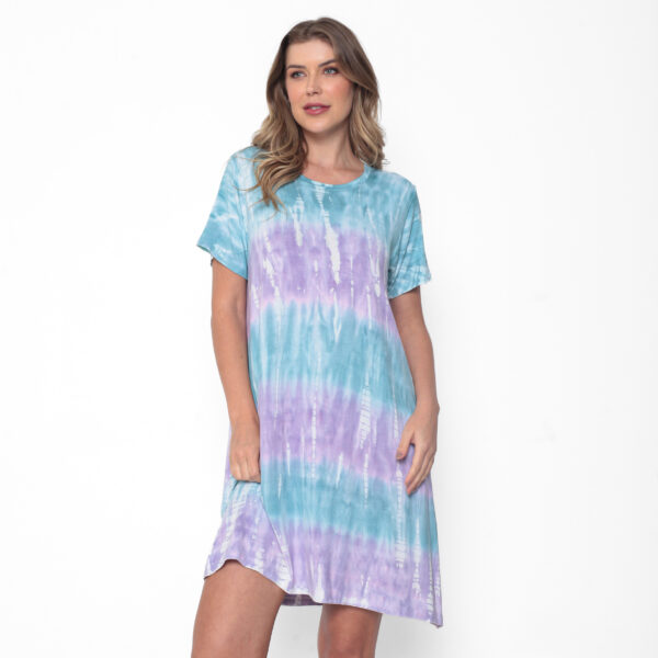 Sleep Wear Feminino em Malha - Tie Dye - Imagem 2