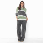 Conjunto Estampado Tie Dye em Malha - Bicolor - Imagem 3
