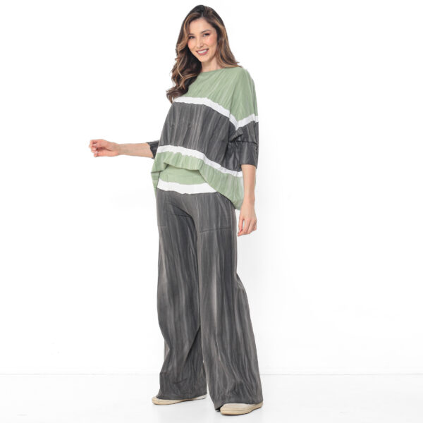 Conjunto Estampado Tie Dye em Malha - Bicolor - Imagem 4