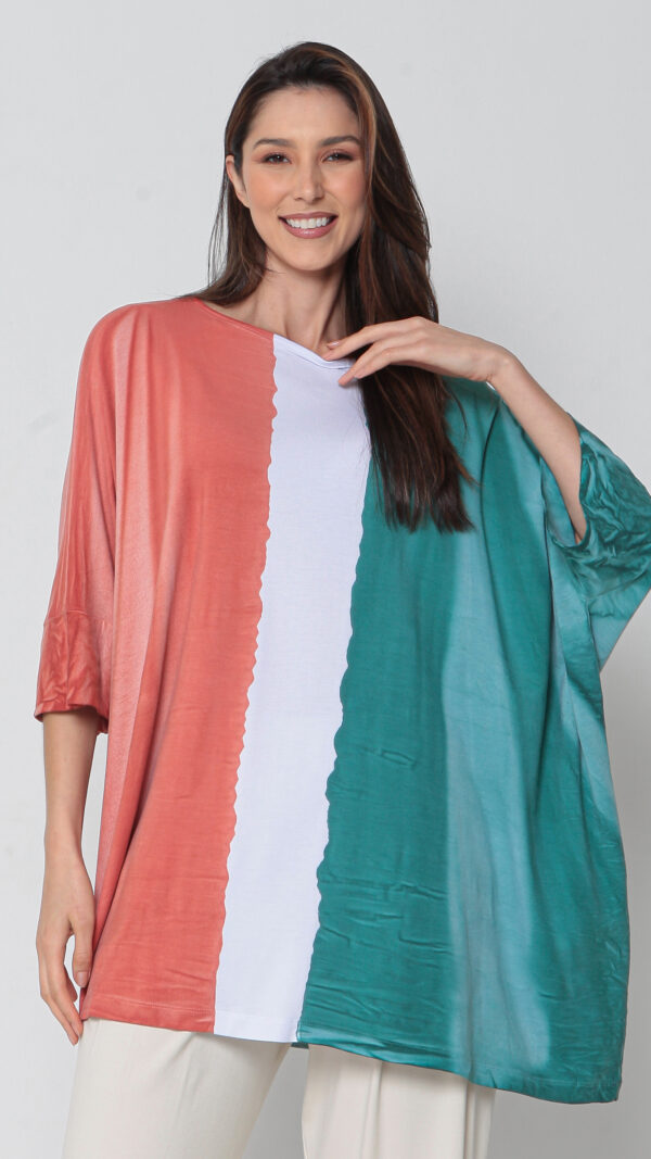 Blusa Feminina Estampada Em Malha - Branca