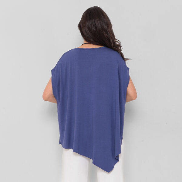 Blusa Feminina Em Malha Mangas Curtas - Imagem 5