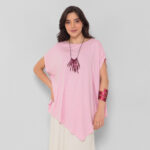 Blusa Feminina Em Malha Mangas Curtas - Imagem 18