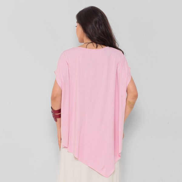 Blusa Feminina Em Malha Mangas Curtas - Imagem 21