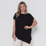 Blusa Feminina Em Malha Mangas Curtas - Imagem 33