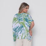 Blusa Feminina Em Malha Estampada - Branca - Imagem 5