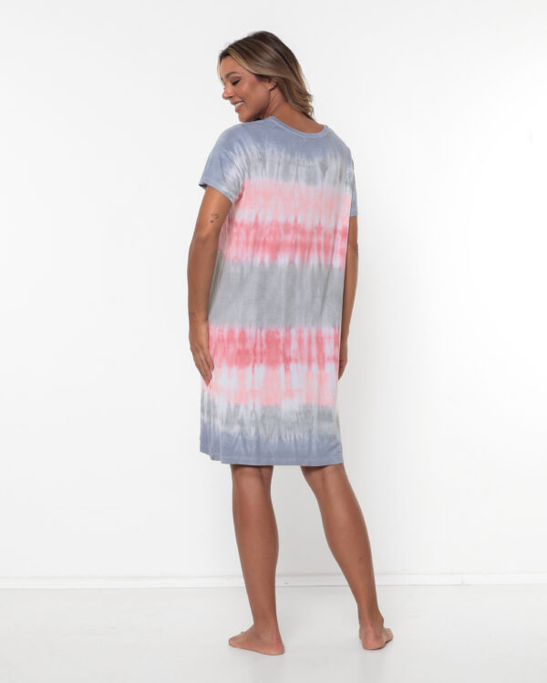 Sleep Wear Em Malha Estampado - Tie Dye - Imagem 4