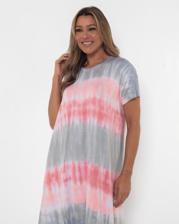 Sleep Wear Em Malha Estampado - Tie Dye - Imagem 3