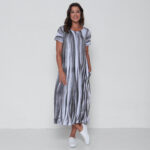 Vestido em Malha Estampado - Branco - Imagem 4