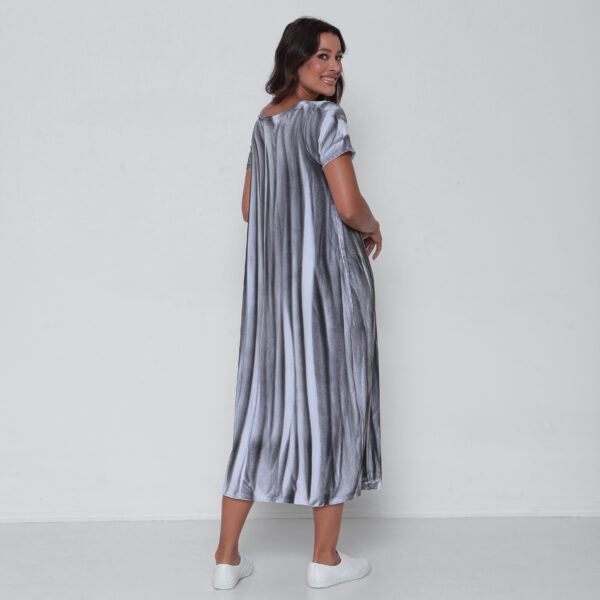 Vestido em Malha Estampado - Branco - Imagem 5