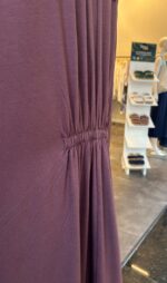 Vestido em Malha Decote V Franzido - Imagem 5