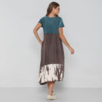 Vestido Atenas em Malha Estampado - Petróleo - Imagem 5