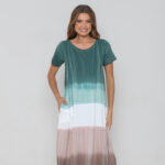Vestido Estampado em Malha - Degradê - Imagem 4