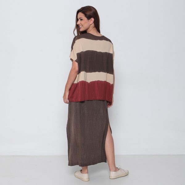 Conjunto Feminino em Malha - Listrada - Imagem 4