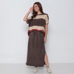 Conjunto Feminino em Malha - Listrada