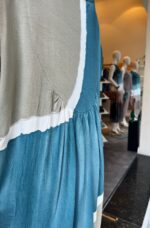 Vestido em Malha Estampado - Petróleo - Imagem 2