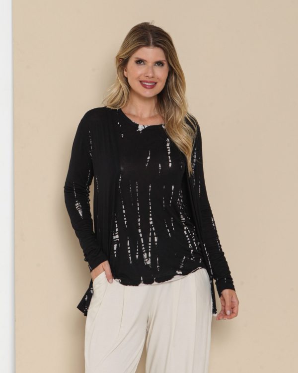 Twin Set Soft Estampado - Preto - Imagem 3