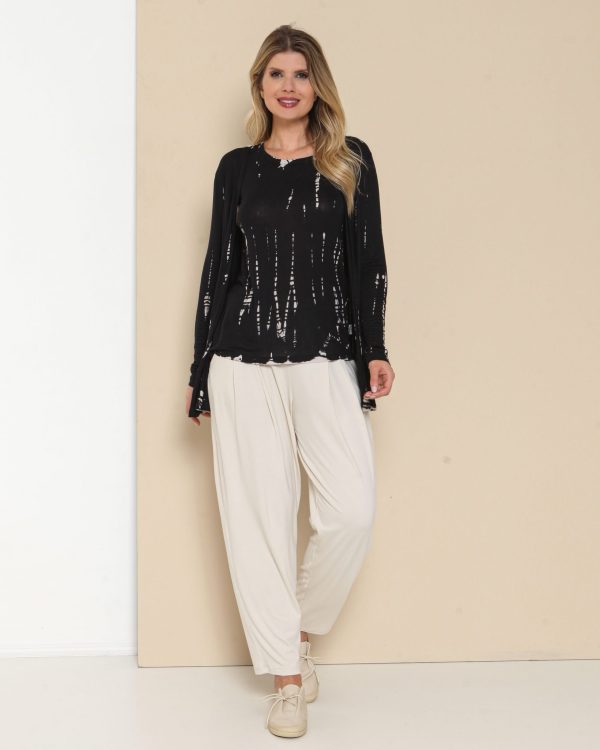 Twin Set Soft Estampado - Preto - Imagem 1