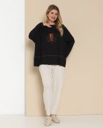 Blusa Pespontada em Malha com Manga Longa - Imagem 16
