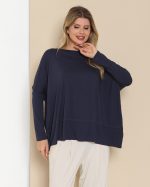 Blusa Pespontada em Malha com Manga Longa - Imagem 11