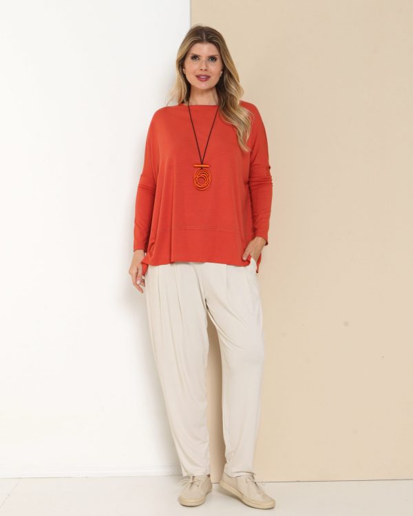 Blusa Pespontada em Malha com Manga Longa - Imagem 21