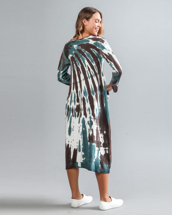 Vestido Lyon em Malha Estampado - Off - Imagem 5