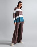 Conjunto Feminino em Malha Estampado - Listrada - Imagem 3