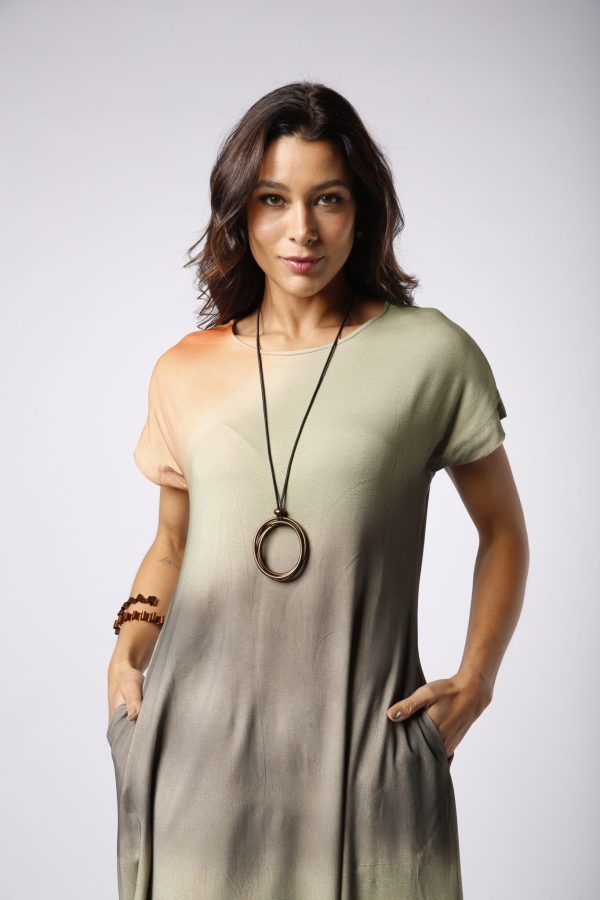 Colar Monica Krexa em Alumínio - Marrom - Imagem 2