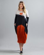 Vestido em Malha Estampado - Preto - Imagem 4