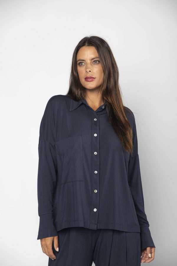 Conjunto Veneza Feminino em Malha com Botões e Bolsos - Imagem 10