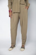 Conjunto Veneza Feminino em Malha com Botões e Bolsos - Imagem 5