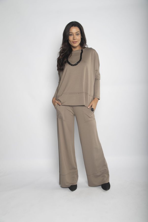 Conjunto Feminino Les em Malha Manga Longa - Preto - Imagem 6