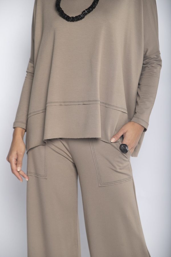 Conjunto Feminino Les em Malha Manga Longa - Preto - Imagem 8
