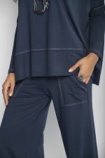 Conjunto Feminino Les em Malha Manga Longa - Preto - Imagem 11