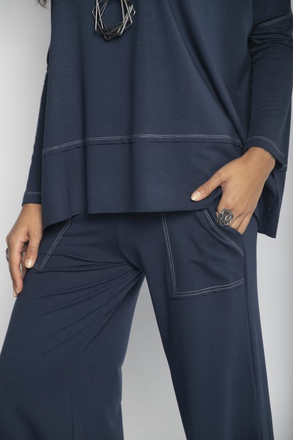 Conjunto Feminino Les em Malha Manga Longa - Preto - Imagem 11