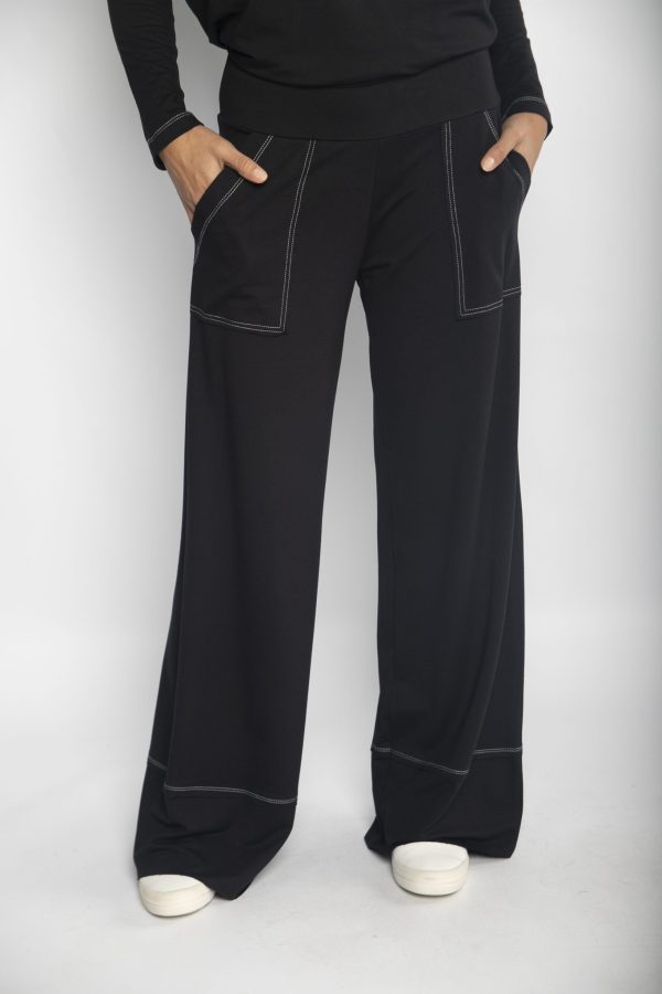 Conjunto Feminino Les em Malha Manga Longa - Preto - Imagem 4