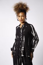 Conjunto Veneza Manga Longa - Preto - Imagem 2